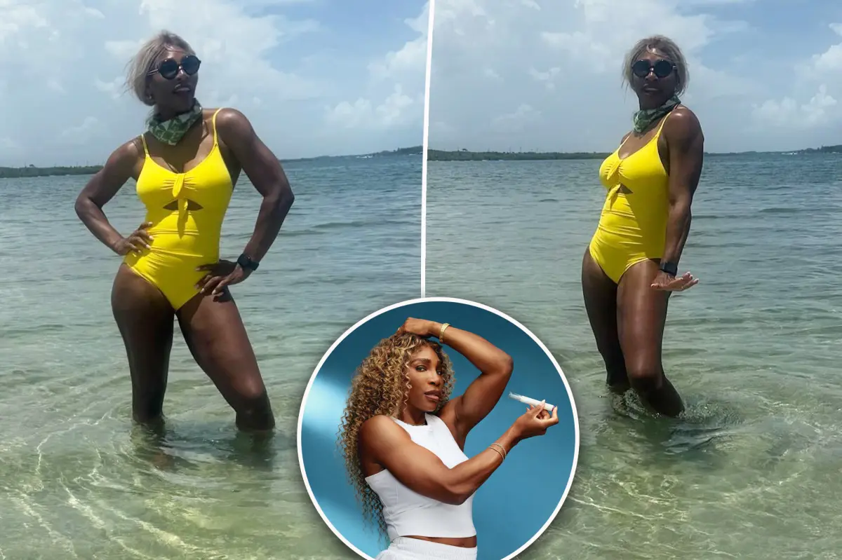 Serena Williams Flaunts Transformation in Bold Swimsuit