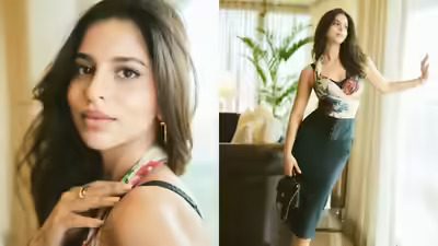 Effortless Glamour: Suhana Khan’s D&G Moment at Aryan Khan’s Big Debut