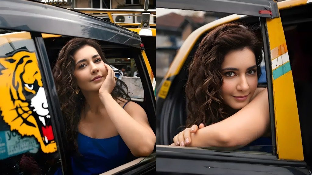 No Red Carpet, No Problem: Raashii Khanna’s Mumbai Taxi Look Steals the Spotlight