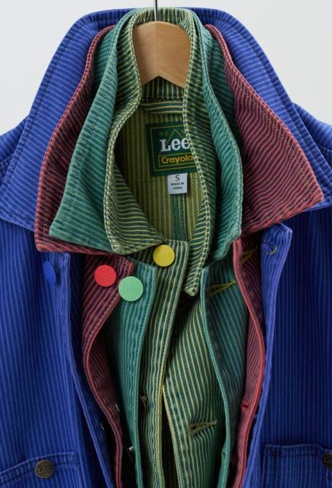 Lee x Crayola Revives Retired Crayon Colors in Vibrant ’90s-Inspired Capsule Collection