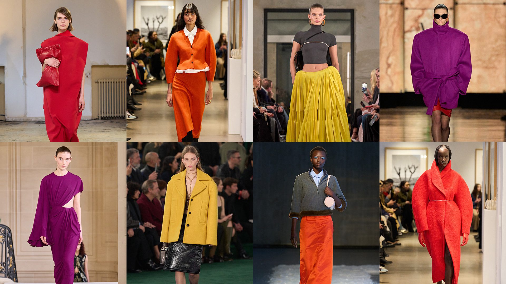 Cool-Blues to Burnt Orange: Fall 2025’s Richest Runway Hues Revealed