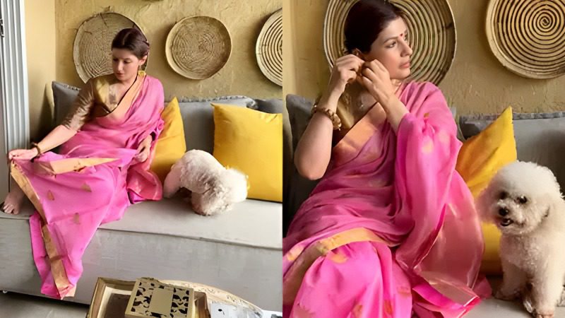 Twinkle Khanna’s Festive Fashion: A Masterclass in Graceful Simplicity