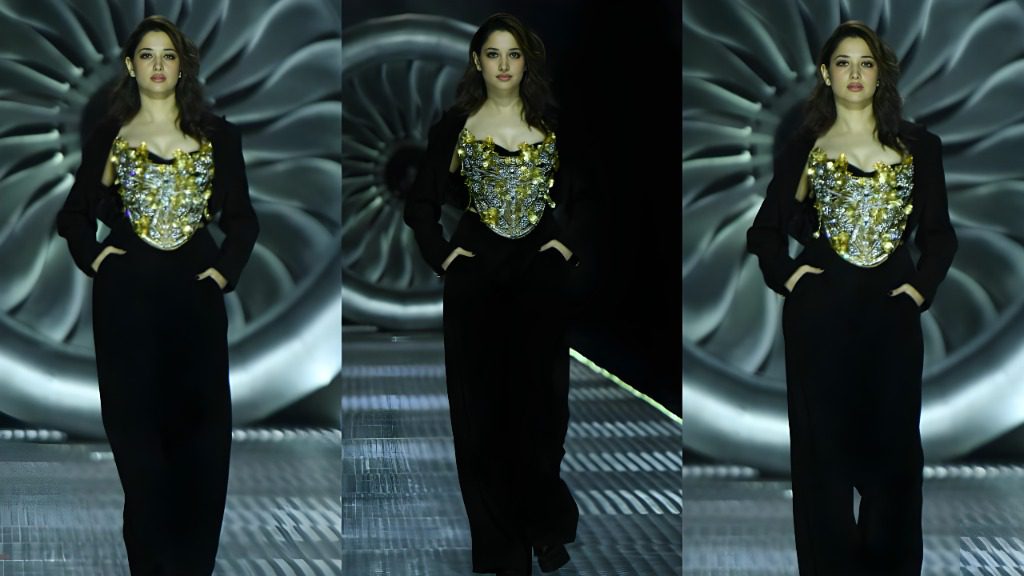 Ramp Royalty: Tamannaah Bhatia’s Dazzling Corset-Power Ensemble at Lakmé Fashion Week 2025