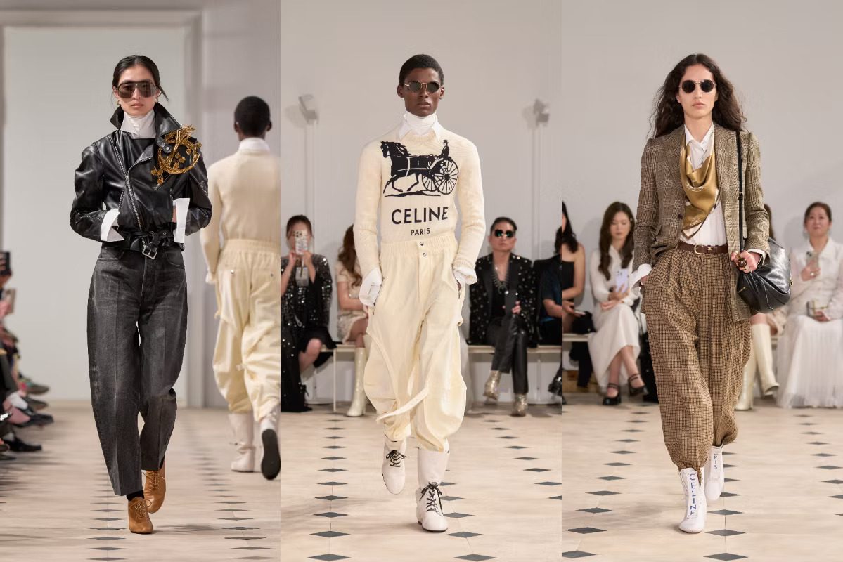 Michael Rider’s Celine Debut Balances Heritage & Commercial Reality at Paris Men’s Fashion Week