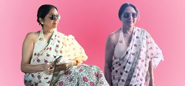 Guess Who Just Served At Wimbledon? Neena Gupta In A Saree & That’s Iconic!