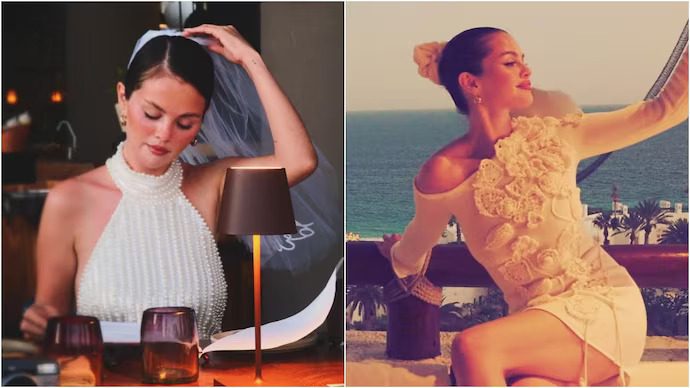 Pearls, Bridal Bikini & Feather-Trimmed Pyjamas: Inside Selena Gomez’s Cabo Bachelorette Wardrobe