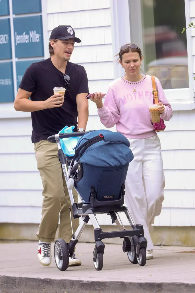 Millie Bobby Brown Wears “Mother” Sweatshirt After Baby Announcement