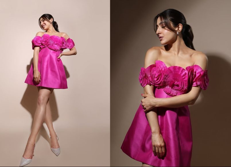 Sara Ali Khan Channels Barbie Glam in Hot Pink Perfection