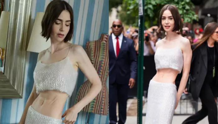 Lily Collins Sparks Concern Over Frail Look at NYFW