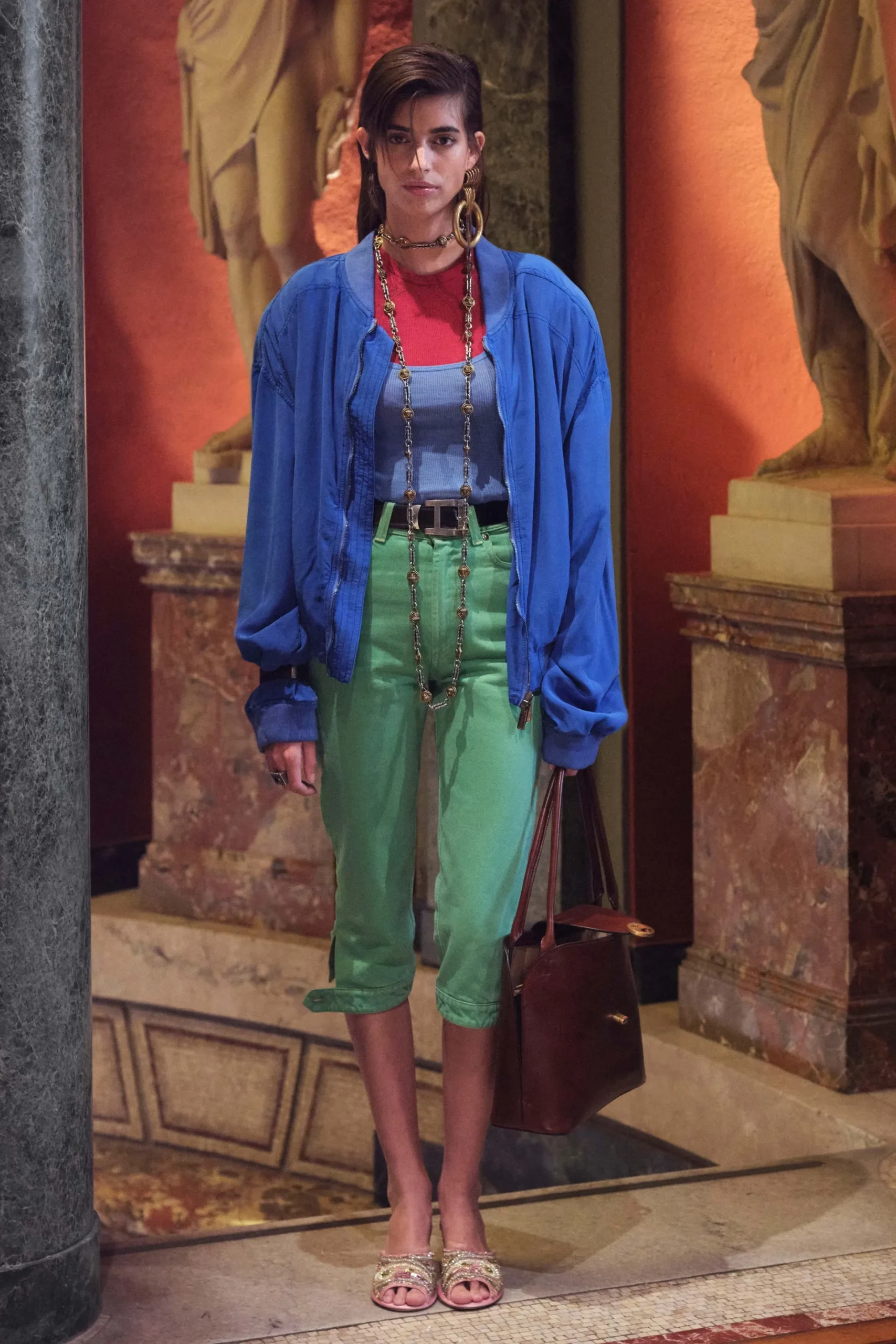 Dario Vitale’s Bold Versace Debut Steals the Spotlight at Milan Fashion Week