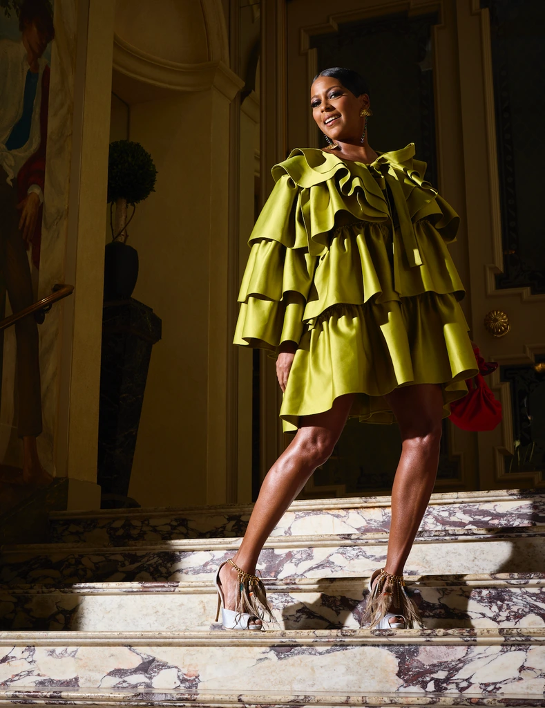 Tamron Hall Stuns in Bold Editorial for AC Magazine’s Fall Issue