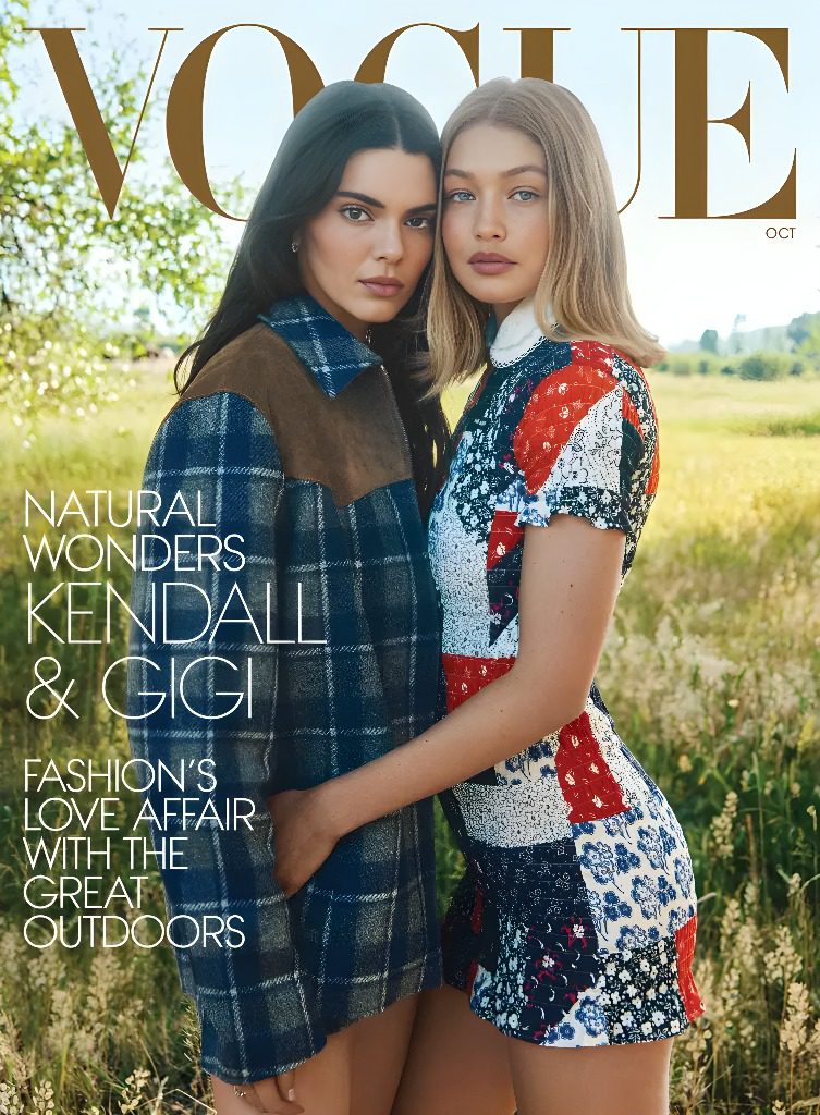 Vogue’s October 2025 Cover Stars: Gigi Hadid and Kendall Jenner Shine in Couture