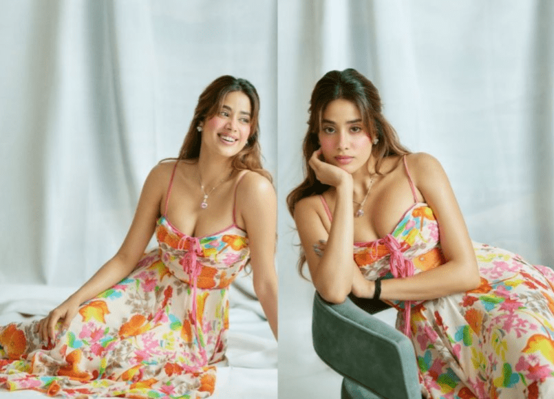 Janhvi Kapoor Corset Dress Look Captures Dreamy Elegance