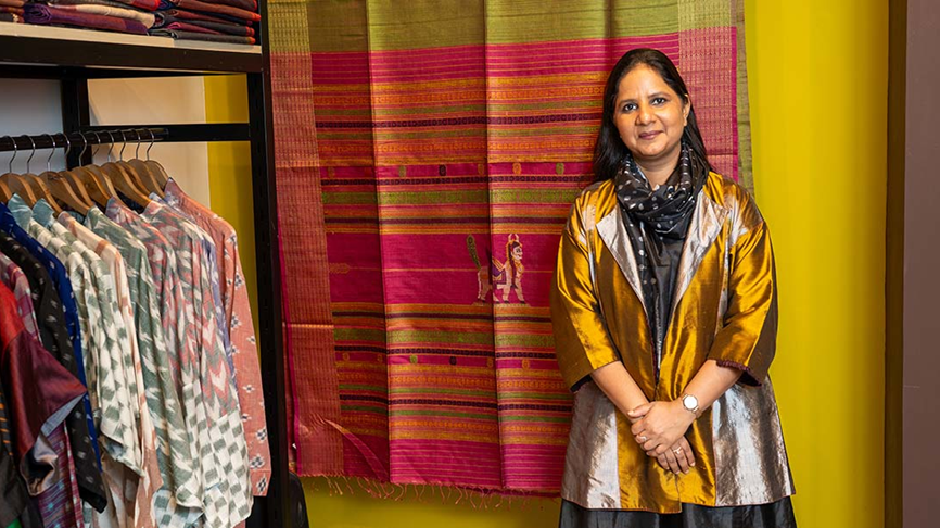 Gunjan Jain: Reviving Odisha’s Ikat and Weaving Stories Through Textiles