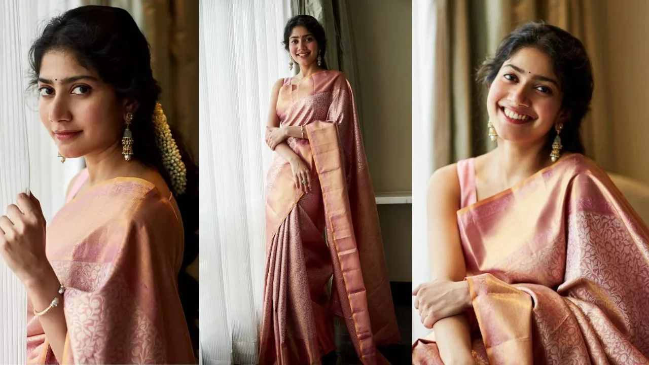 Sai Pallavi’s Soft Peach Saree Proves Why Simplicity Shines