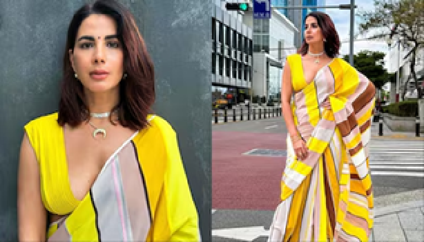 Kirti Kulhari Shines in Vibrant Yellow Saree