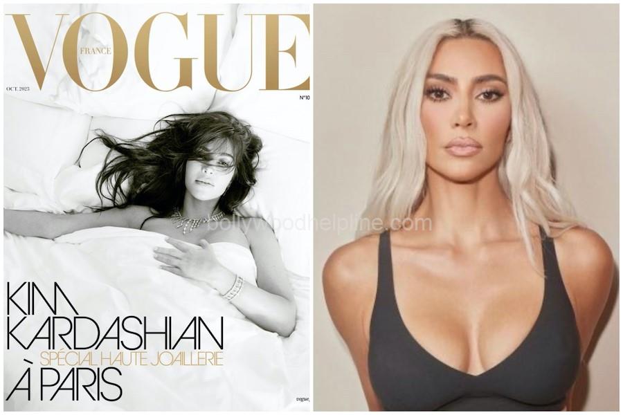 Kim Kardashian Dazzles in 700+ Cartier Diamonds for Her French Vogue Cover