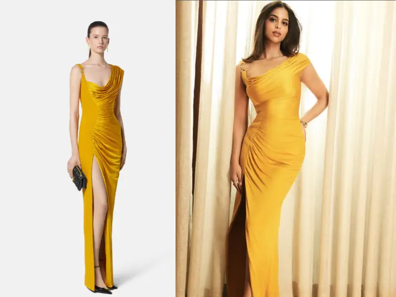 Suhana Khan Dazzles in Versace