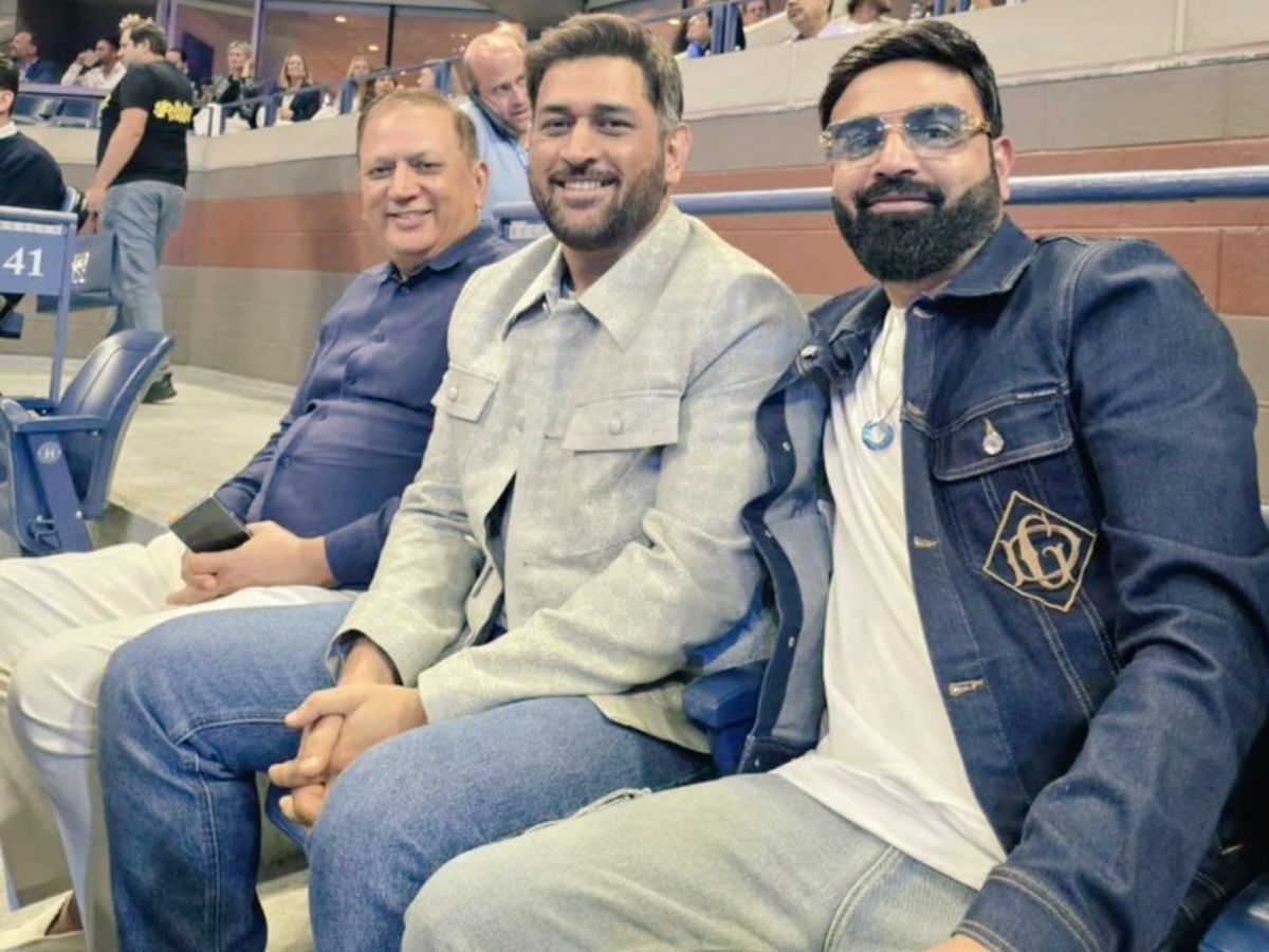 MS Dhoni’s Refined Style at the US Open