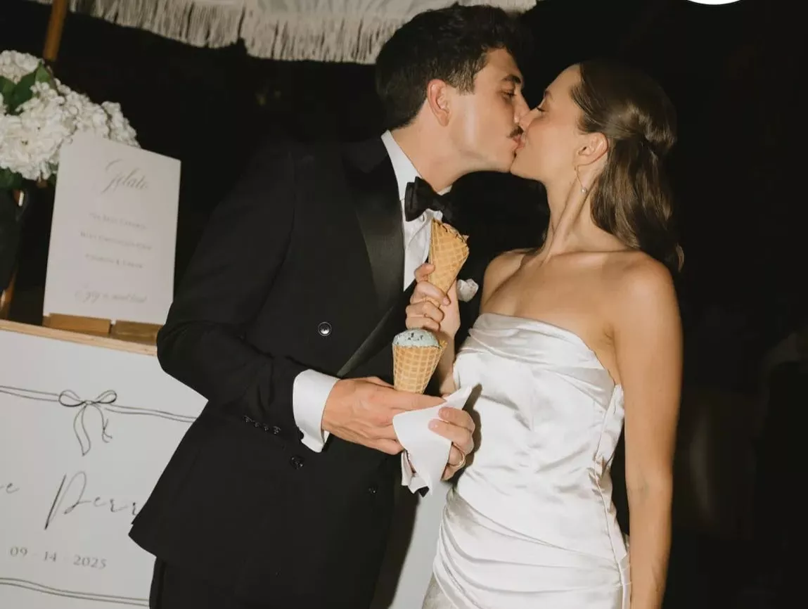 Natasha Bure & Bradley Steven Perry Wedding in Malibu