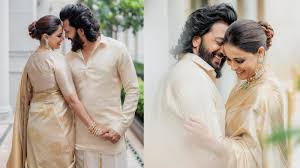 Genelia & Riteish Shine in Coordinated Ivory Festive Looks