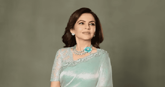 Nita Ambani Stuns in Green Saree at Bads of Bollywood Premiere