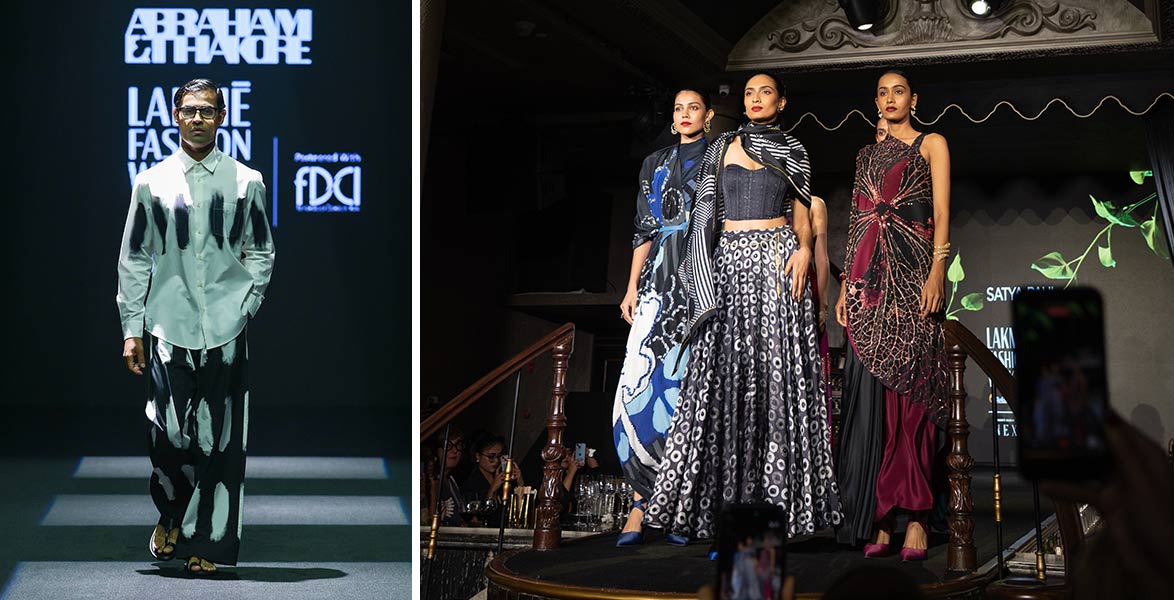 From Colour to Calm: Abraham & Thakore and Satya Paul Redefine Duality at Lakmē Fashion Week x FDCI