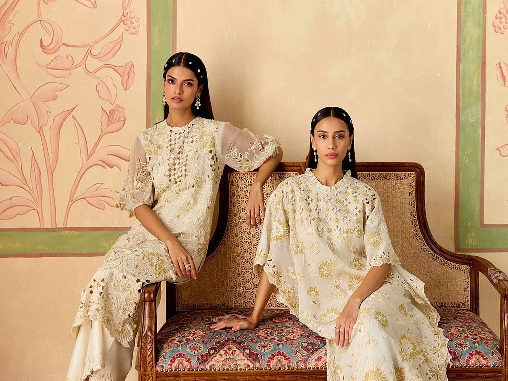 Chandrima’s Zahara Collection Captures the Essence of Festive Elegance with Floral Artistry and Fluid Silhouettes