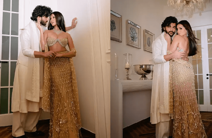 Tara Sutaria & Veer Pahariya Spark Romance with “Firecracker” Caption at Manish Malhotra’s Diwali Bash