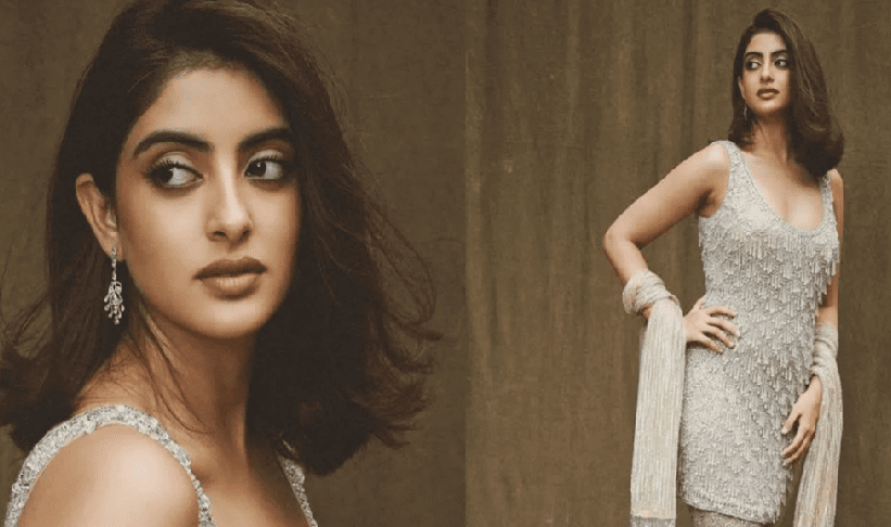 Navya Nanda Dazzles in Sandeep Khosla at Pre-Diwali Bash