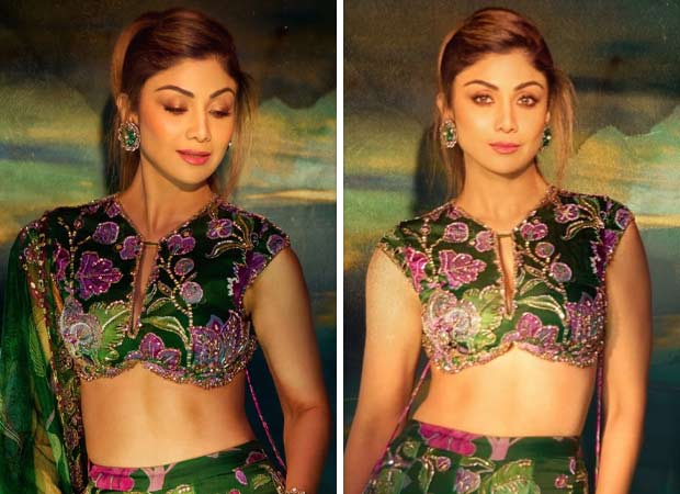 Shilpa Shetty Stuns in Rs 1.33 Lakh Hand-Embroidered Sharara Set