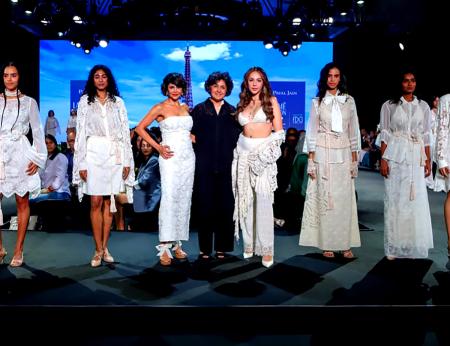 Mandira Bedi Admits She “Still Gets Butterflies” Before Walking the Ramp