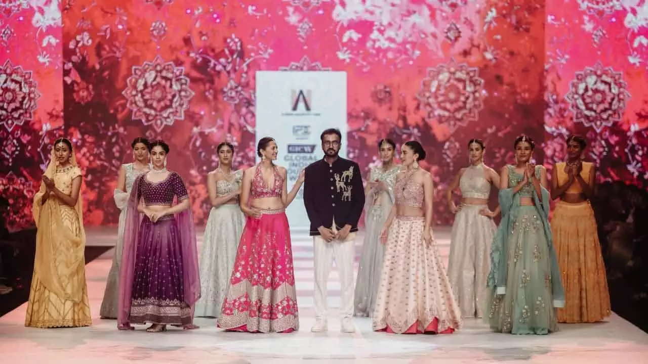 Harish Akkisetty Shines at Global India Couture Week