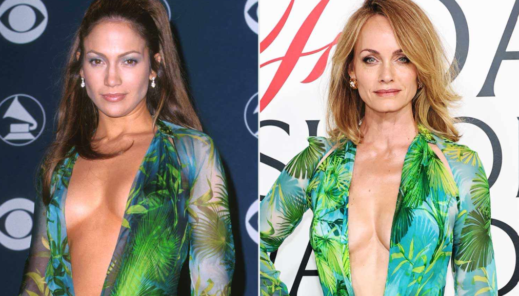 Amber Valletta Revives the Iconic Versace Dress at CFDA Awards