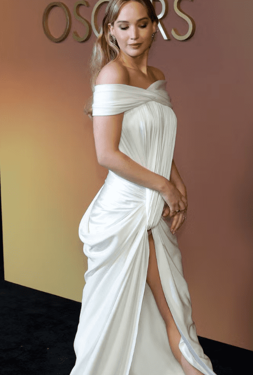 Jennifer Lawrence Stuns in Ivory Dior at the 2025 Governors Awards