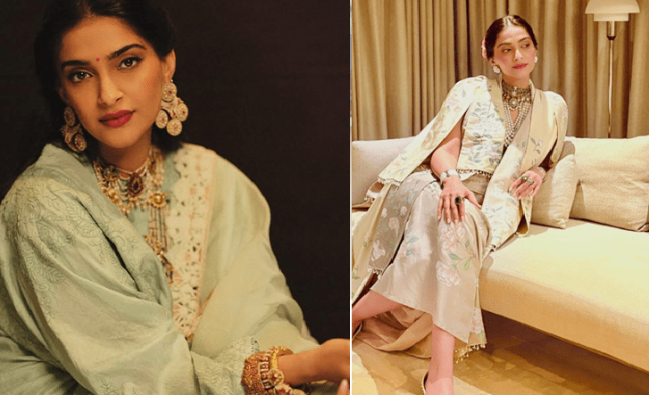 Sonam Kapoor’s Dubai Looks Redefine Pastel Elegance