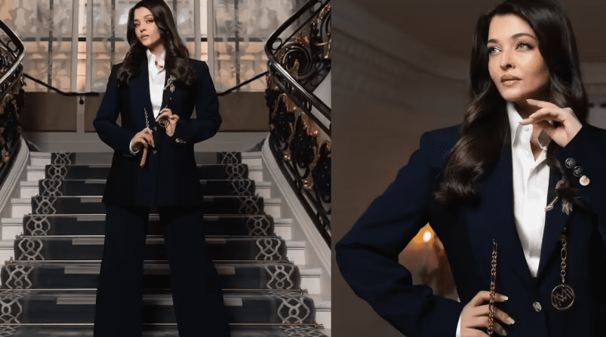 Aishwarya Rai Bachchan’s All-Black Power Suit Look Breaks the Internet