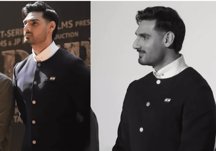 Ahan Shetty Makes Collarless Bandhgala the Hottest Wedding Trend