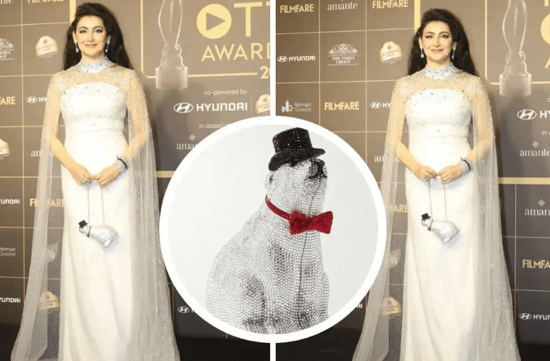 Shalini Passi Turns Heads with ₹4.99 Lakh Judith Leiber Polar Bear Clutch