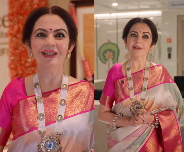 Nita Ambani’s Shrinathji Necklace Steals the Spotlight