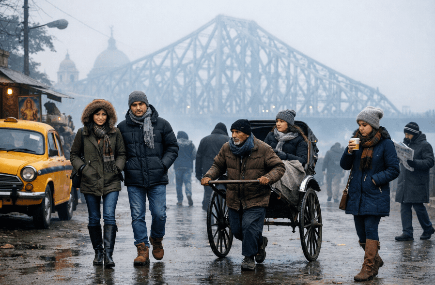 Kolkata’s Winter Wardrobe Gets a Western Makeover