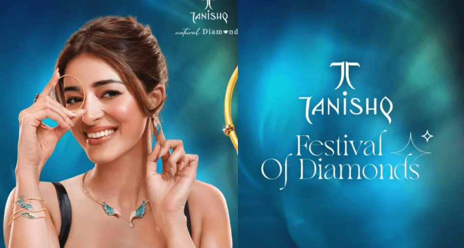 Ananya Panday Leads Tanishq’s Latest Diamond Campaign