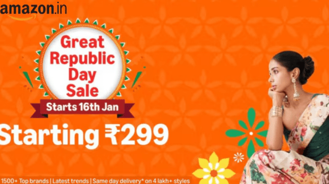 Amazon’s Great Republic Day Sale Brings Up to 80% Off