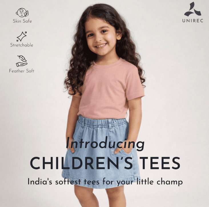 UNIREC Launches Eco-Sustainable Kidswear Collection