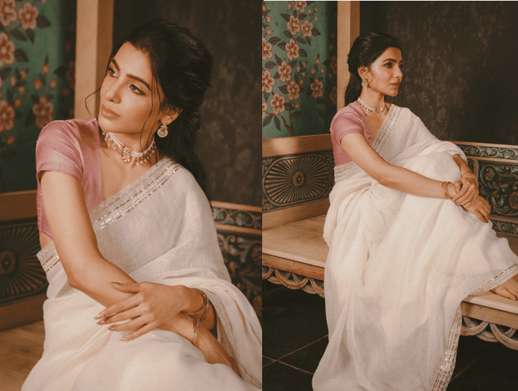 Samantha Ruth Prabhu Opens Maa Inti Bangaaram Campaign in Ethereal Saree