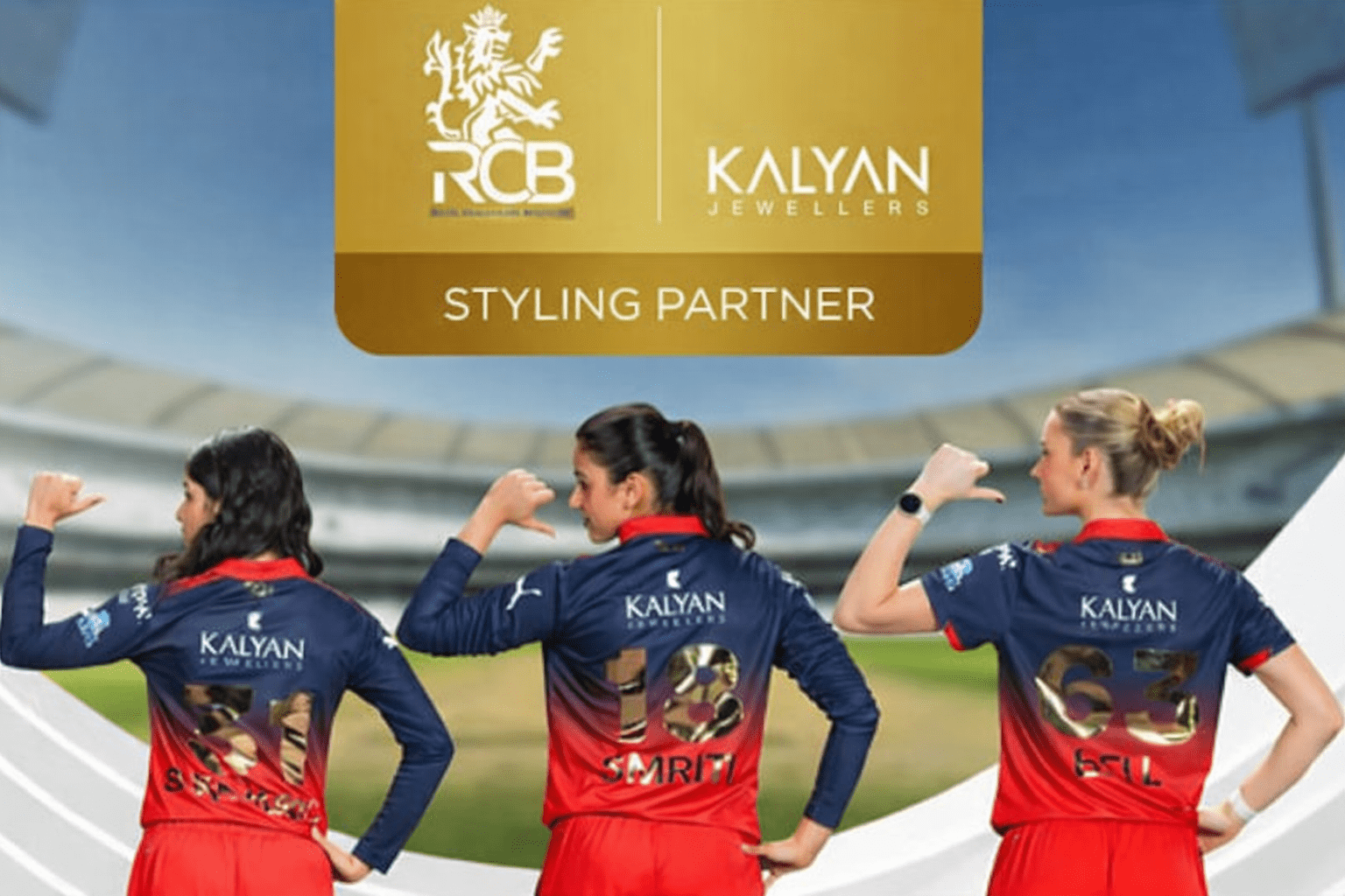 RCB Women Welcomes Kalyan Jewellers as Official Style Partner
